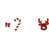 Weihnachtskatze & Rentier