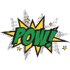 Pow Burst Pop Art