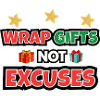 Geschenke einpacken, keine Ausreden