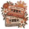 Gute Musik Blumenkassette