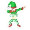 Süßer Elf Weihnachtsgeschenk zur Familiengruppe