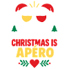 Apéro-Weihnachtstoast-Design
