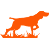 Vorstehund Jagdhund Silhouette