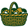 Pilzkorb Ernte Grafik