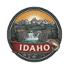 Idaho Sawtooth Mountains Naturreisegeschenk