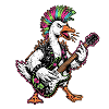Punker Gans
