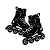 Inlineskates Silhouette – Inline Skating