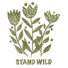 Stand Wild Botanical Print