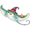Mantarochen mit Muschelhexenhut