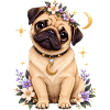 Mops Hund süßer Mops niedlicher Mops