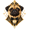 Mops Hund süßer Mops niedlicher Mops