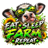 Eat Sleep Farm Repeats