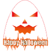 Halloween Kürbis-Gesicht mit Text