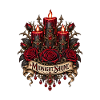 Mitternachtsschrein-Rosen