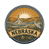 Nebraska Chimney Rock Prairie Reisegeschenk