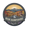 New Hampshire White Mountains Reiseabzeichen