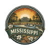 Mississippi River Dampfschiff-Reisesouvenir