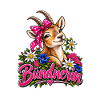 Bündnerin mit Blumenkranz