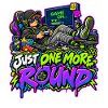 Just One More Round Neon