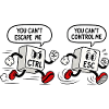 Geek Humor CTRL vs ESC