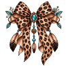 Leopardenschleife Juwel-Design