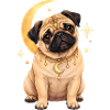Mops Hund süßer Mops niedlicher Mops