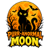PurrAnormal Moon Katzen-Design