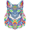 Stellar-Floral-Prisma-Katze