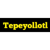 Tepeyollotl Gelb auf Schwarz