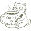 Kaffee-Katze: Und Heute?