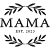 Mama Est. 2023 Kranz Emblem
