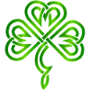 Irisches Kleeblatt