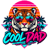 Tiger Retro Sonnenbrillen Dad