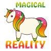 Regenbogen Einhorn