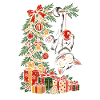 Katzenzauber am Weihnachtsbaum