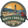 North Carolina Outer Banks Retro-Reisegeschenk