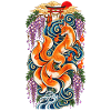Kitsune-Feuer-Torii-Fantasie