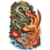 Drache und Phönix in Molten