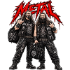 Zwillings-Metall-Ikonen