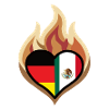 Flammenherz Deutschland Mexiko