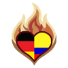 Herzflamme Deutschland Kolumbien