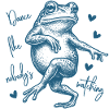 Dance like nobody's watching - Tanzender Frosch