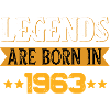 Birthday born in 1963