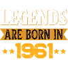 Birthday born in 1961