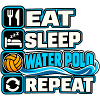 Eat Sleep Water Polo Repeat