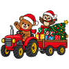 Christmas Tractor