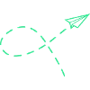 Papierflug Neon Reise