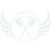 Kreuzäxte mit Flügeln Emblem