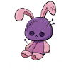 Not Cuddly – Voodoopuppe als Plüschhase