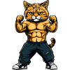 Katzen Fitness / Trainer Katze
